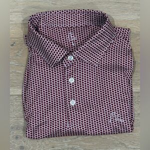 Rhoback Polo Shirt - Don’t Mess Red